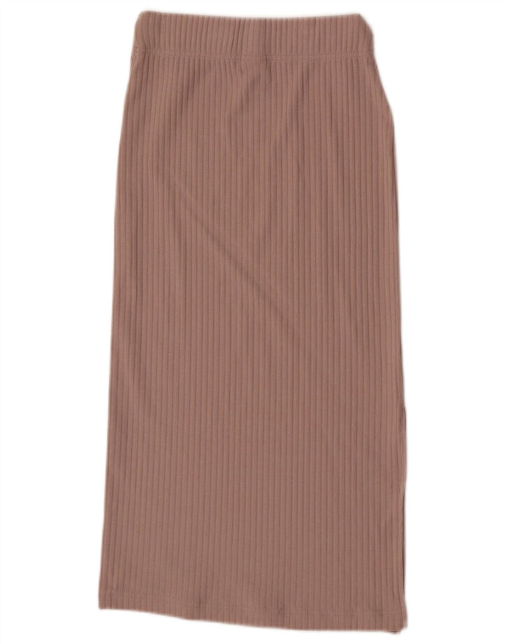 Falda midi Nike Mujer XS W26 Beige