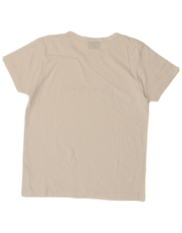 Champion Camiseta gráfica para mujer Top UK 44 Large White Cotton