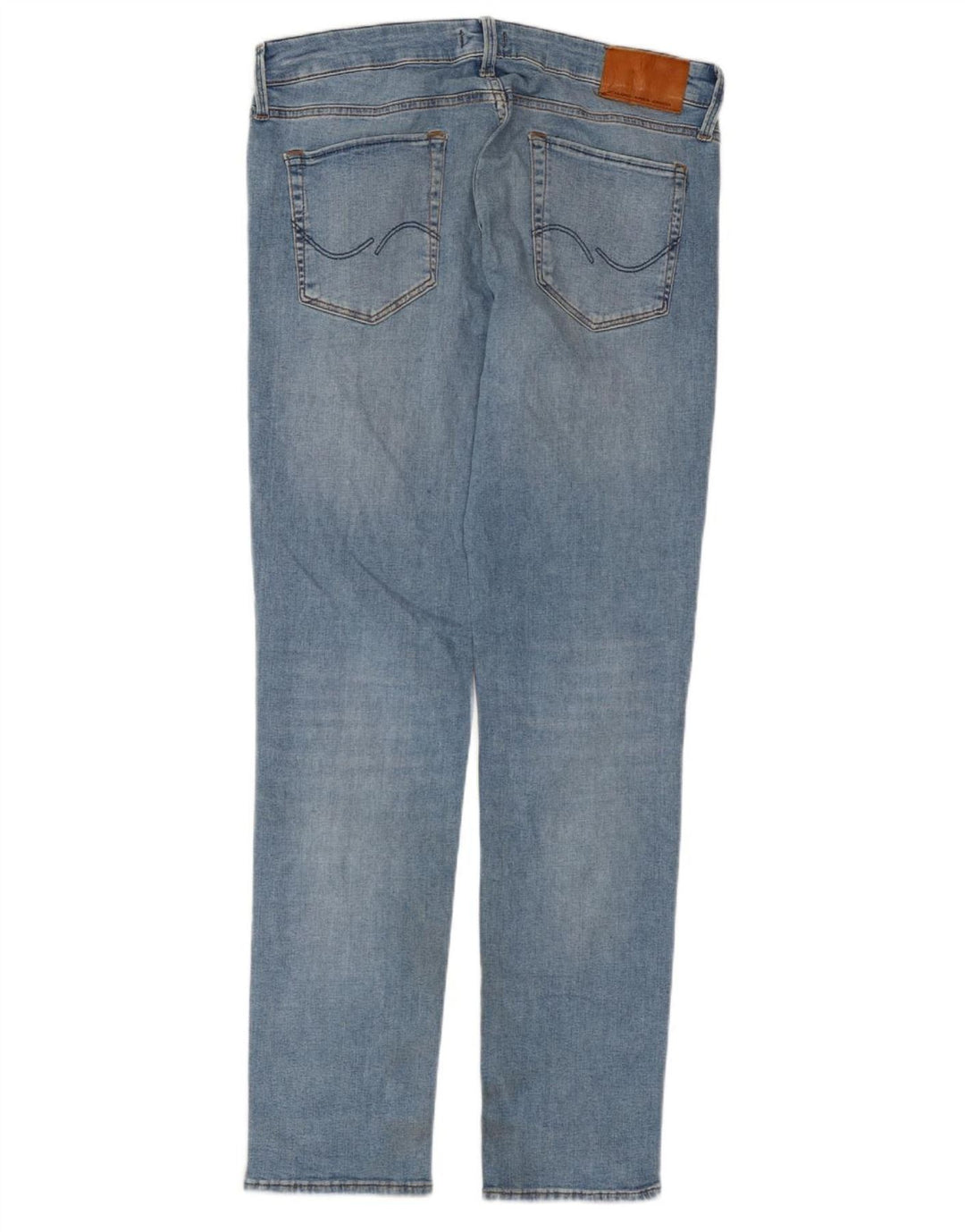 Jack & Jones Hombre GLENN Slim Jeans W34 L34 Algodón Azul