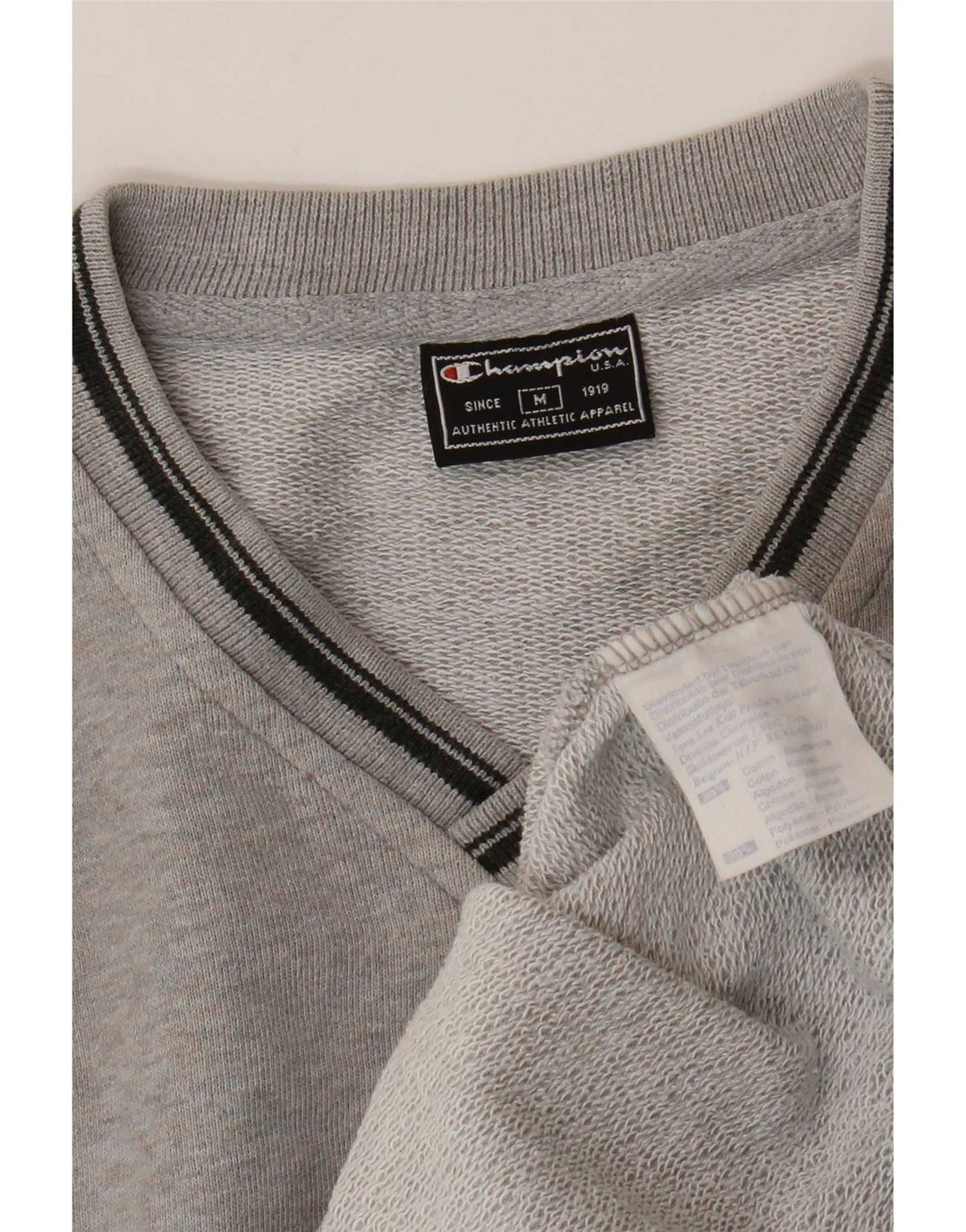 Champion Sudadera Jumper Gris Medio Algodón