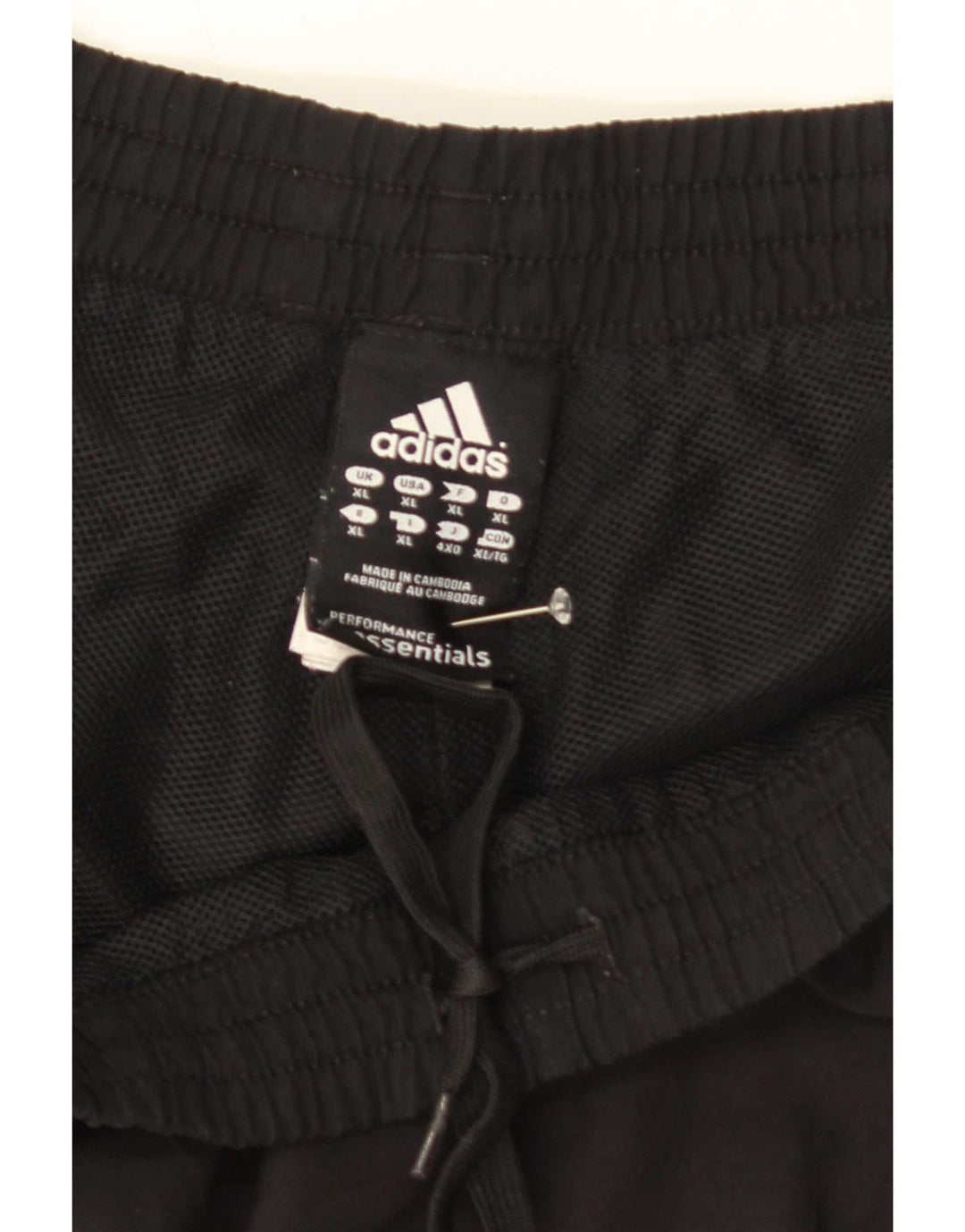 Adidas Mens Climalite Regular Sport Shorts XL Negro Poliéster
