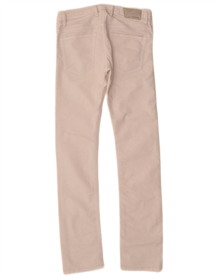 Vaqueros Slim Mujer Diesel W28 L32 Algodón Blanco