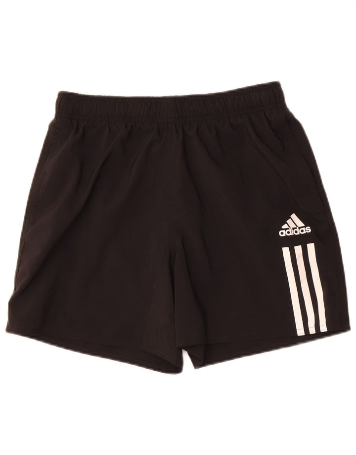 Pantalón Corto Deportivo Adidas Hombre Mediano Negro Poliéster