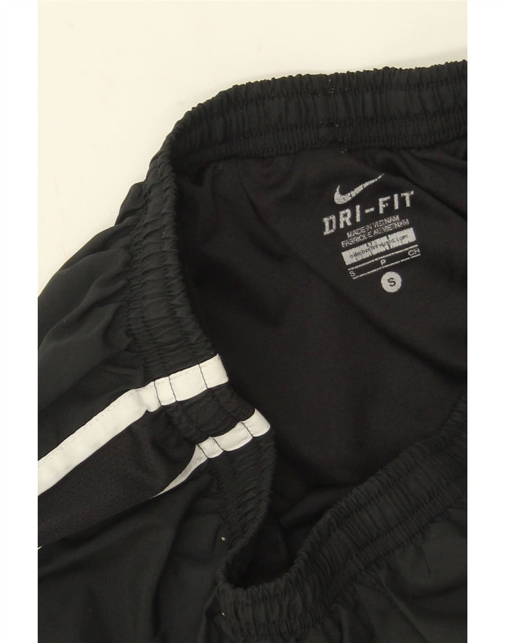 Nike Pantalones cortos deportivos Dri Fit para mujer UK 8 Small Poliéster negro