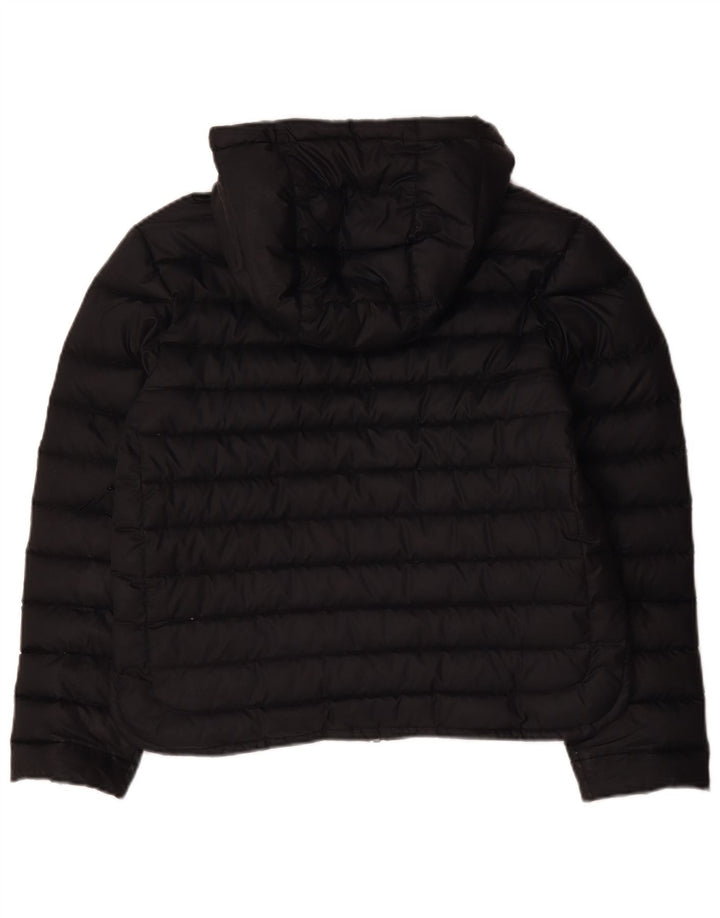 Nike Chaqueta acolchada extragrande con capucha para mujer UK 6 XS Poliéster negro