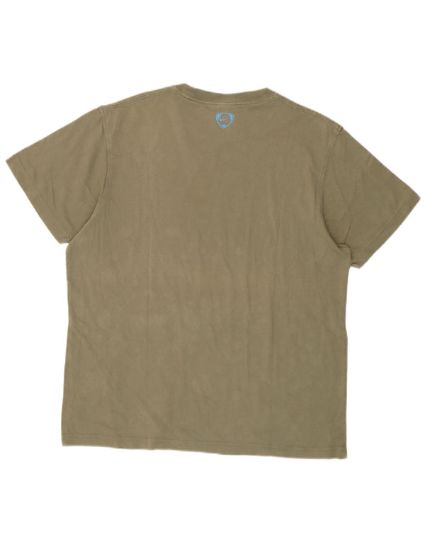 Nike - Camiseta gráfica para hombre, talla 42/44, color verde