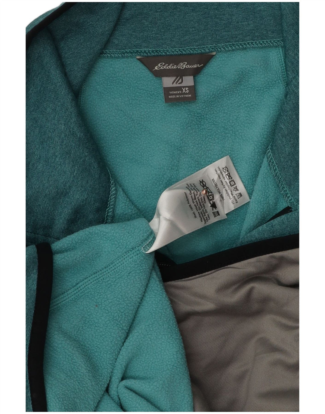 Eddie Bauer Chaqueta de chándal extragrande para mujer UK 6 XS Poliéster verde