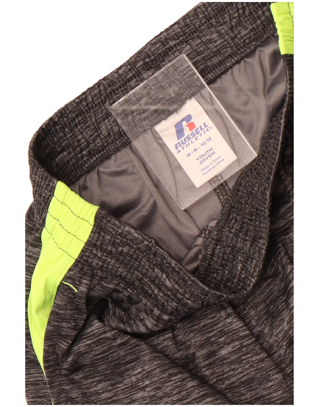 Russell Athletic Pantalones cortos deportivos para niños 10-11 años Gris medio Colorblock