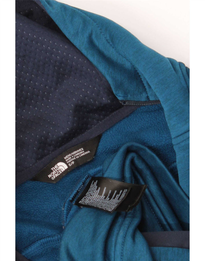The North Face Sudadera Con Capucha Y Cremallera Para Hombre Poliéster Color Block Azul Pequeño