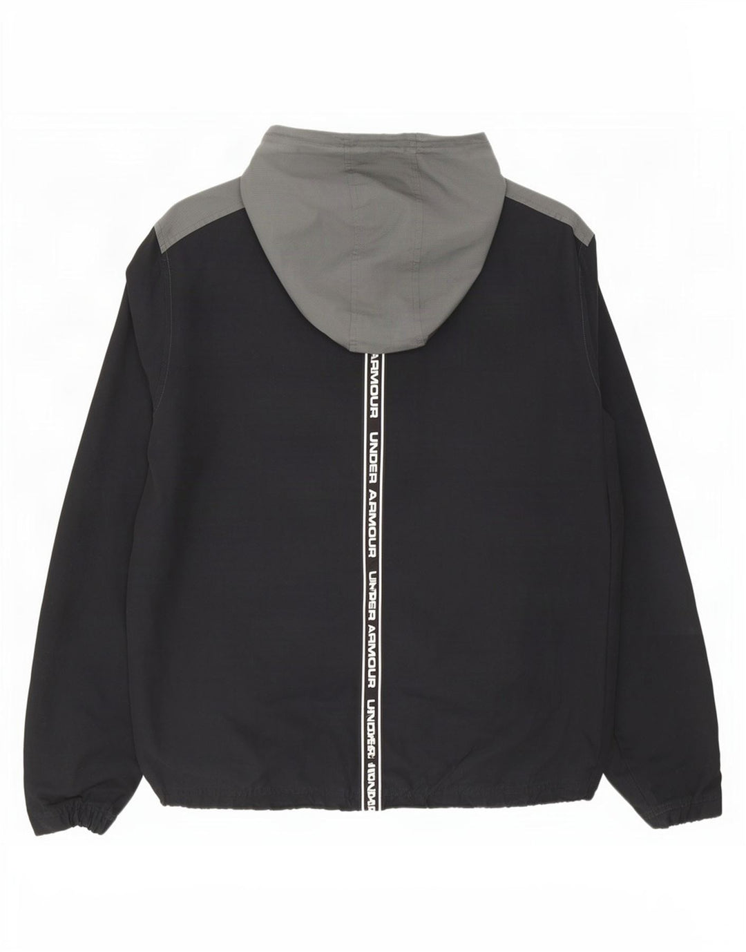 Under Armour Chaqueta de chándal gráfica para hombre, talla 36, color negro