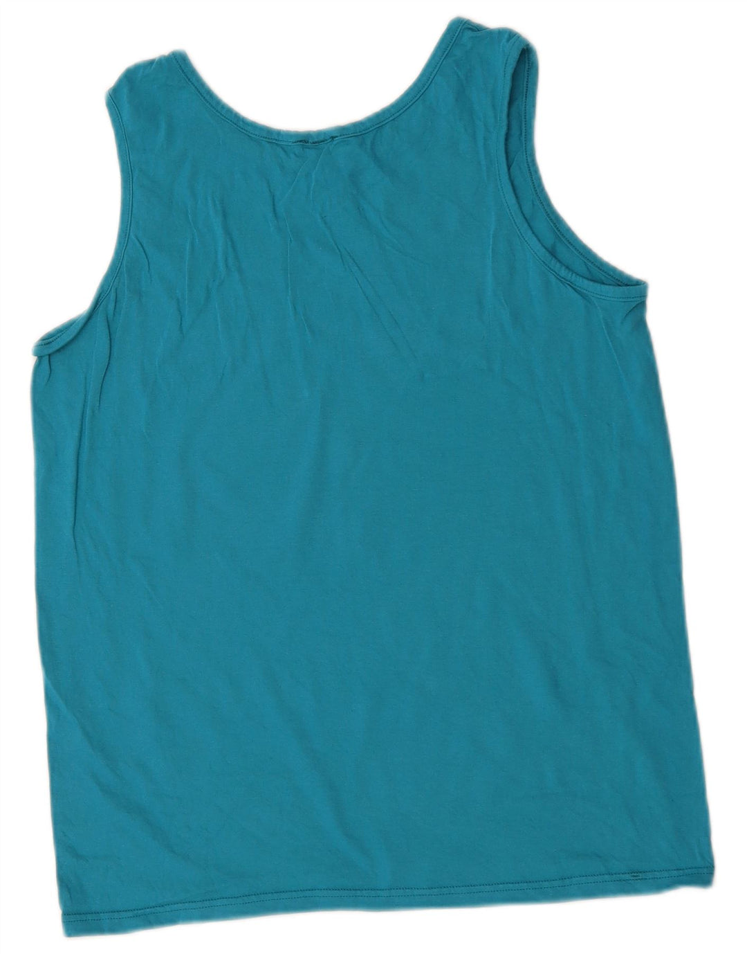 Kappa - Camiseta sin mangas para mujer, talla 40, talla grande, algodón azul