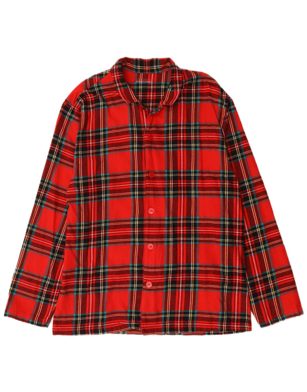 Camisa De Franela Intimissimi Hombre XL Cuadros Rojos