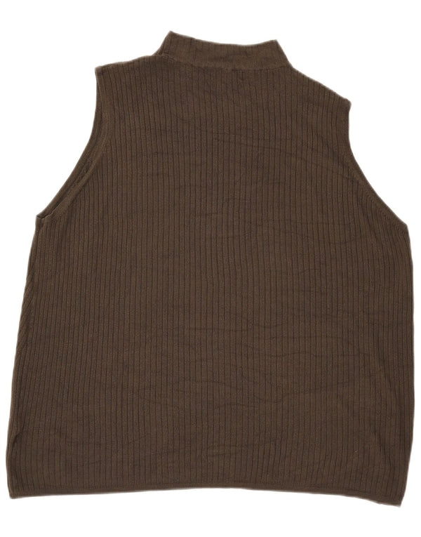 Marks & Spencer Camiseta sin mangas para mujer UK 40 XL Caqui