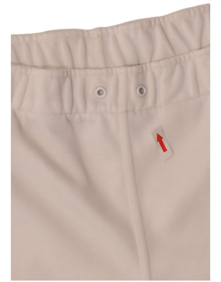 Adidas - Pantalones cortos deportivos para hombre, tamaño grande, poliéster blanco