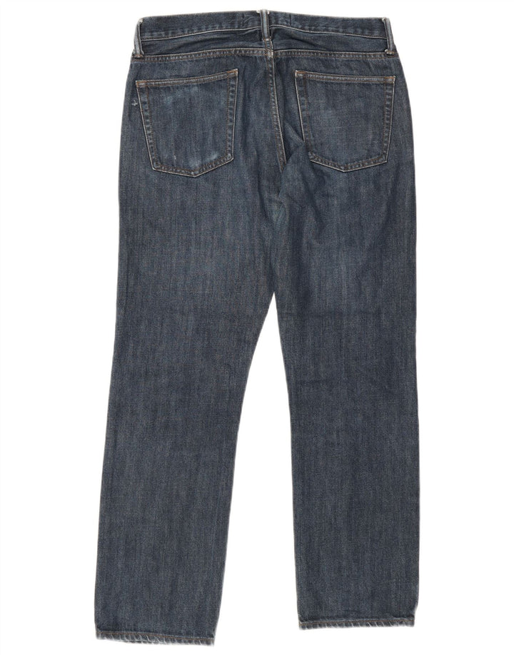 Vaqueros rectos Gap para hombre W31 L30 Algodón azul marino