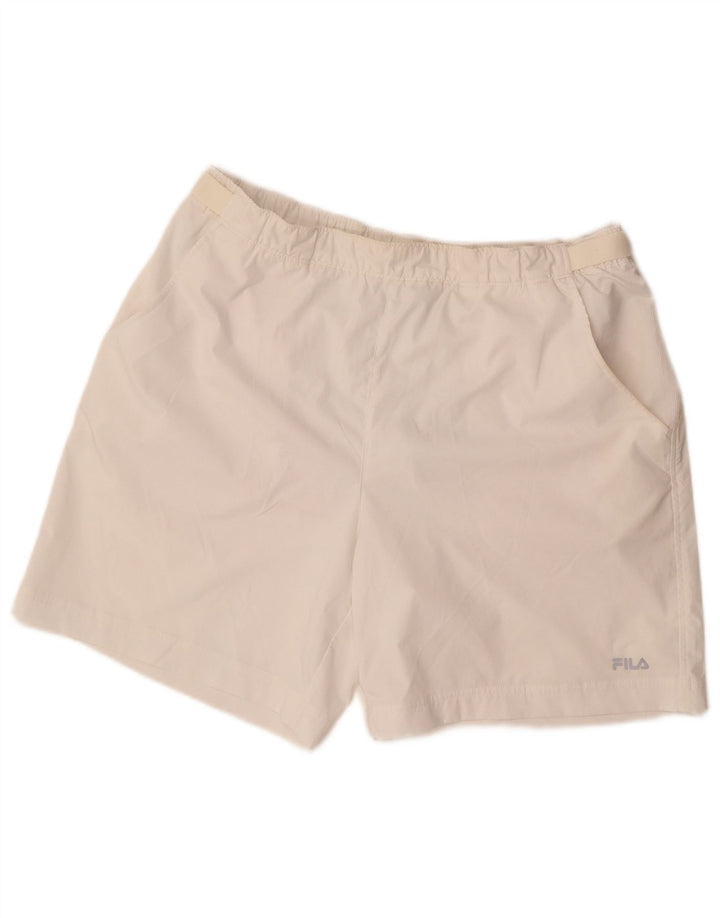Fila Hombre Bañador Shorts Grande Blanco