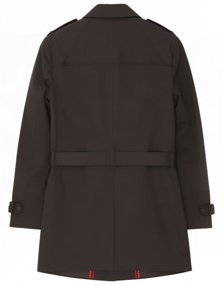 Gabardina Hugo Boss para hombre EU 54 2XL Poliéster negro