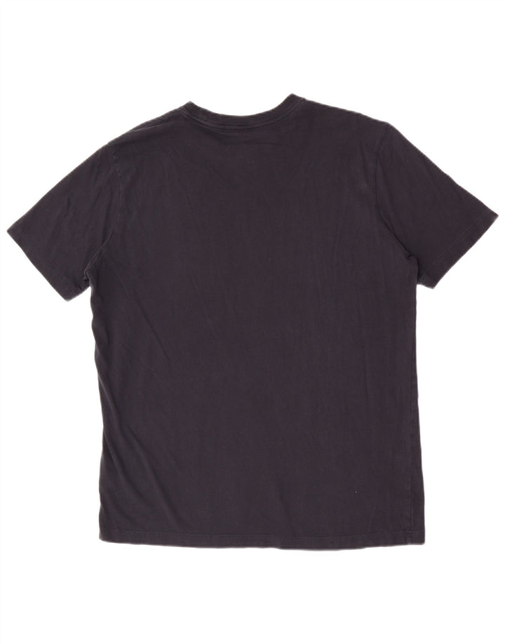 Hugo Boss Mujer Camiseta Top Grande Algodón Negro