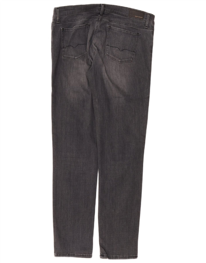 Vaqueros Hugo Boss Hombre Rectos W32 L34 Algodón Gris