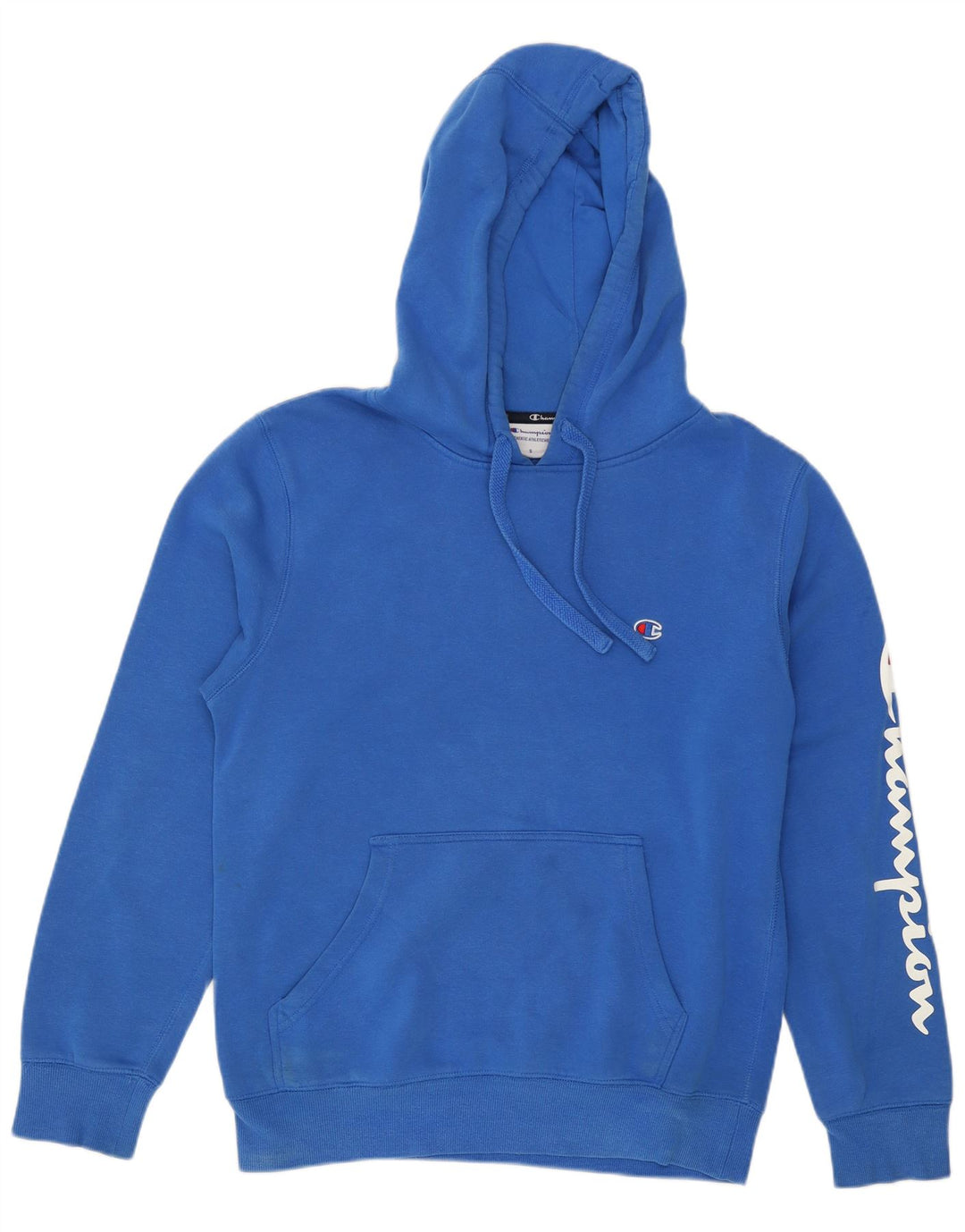 Champion Sudadera Con Capucha Gráfica Para Hombre Jersey Pequeño De Algodón Azul