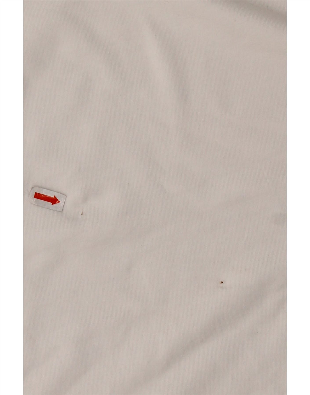 Zara Hombre Top Manga Larga Medio Blanco Algodón