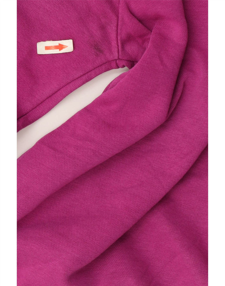 Nike - Sudadera extragrande para mujer, talla 10, algodón rosa pequeño