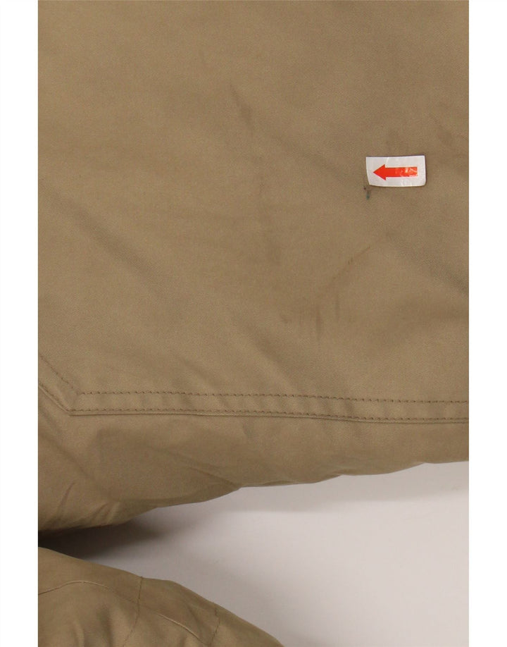 CANADIENS Chaqueta acolchada con capucha para hombre UK 38 Medium Beige