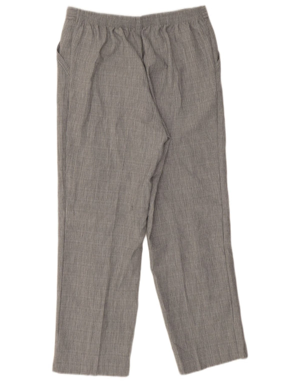 Marks & Spencer Pantalones cortos casuales para mujer UK 12 Medium W30 L27 Gris