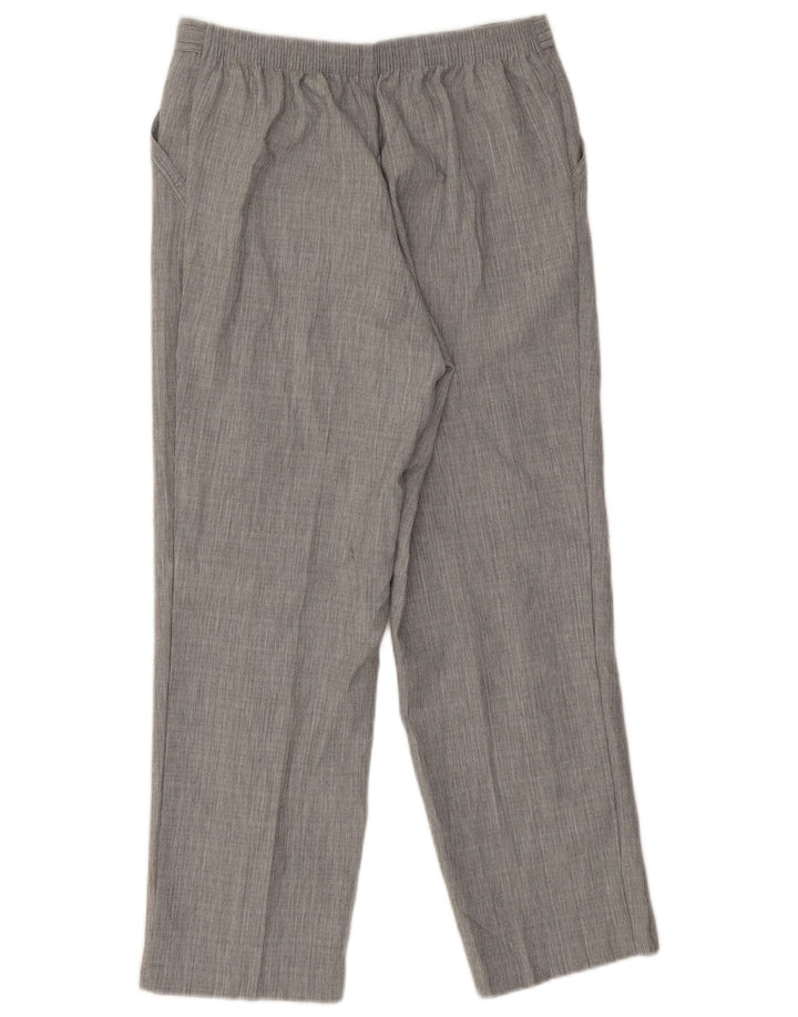 Marks & Spencer Pantalones cortos casuales para mujer UK 12 Medium W30 L27 Gris