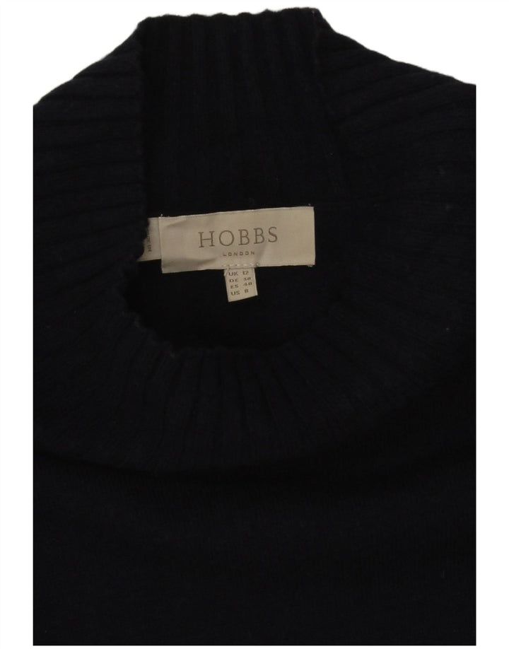 Hobbs Vestido tipo jersey para mujer Reino Unido 12 Lana azul marino mediana