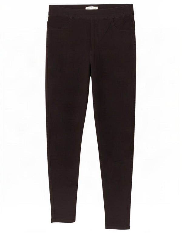 Marks & Spencer Jeans Jegging para Mujer UK 12 Medium W30 L28 Algodón Negro