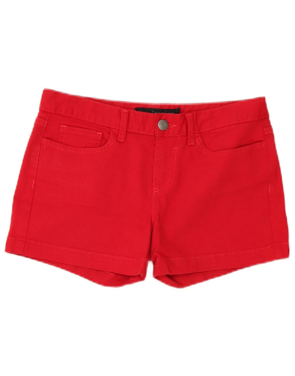 Calvin Klein Shorts De Mezclilla Para Mujer W26 Pequeño Algodón Rojo