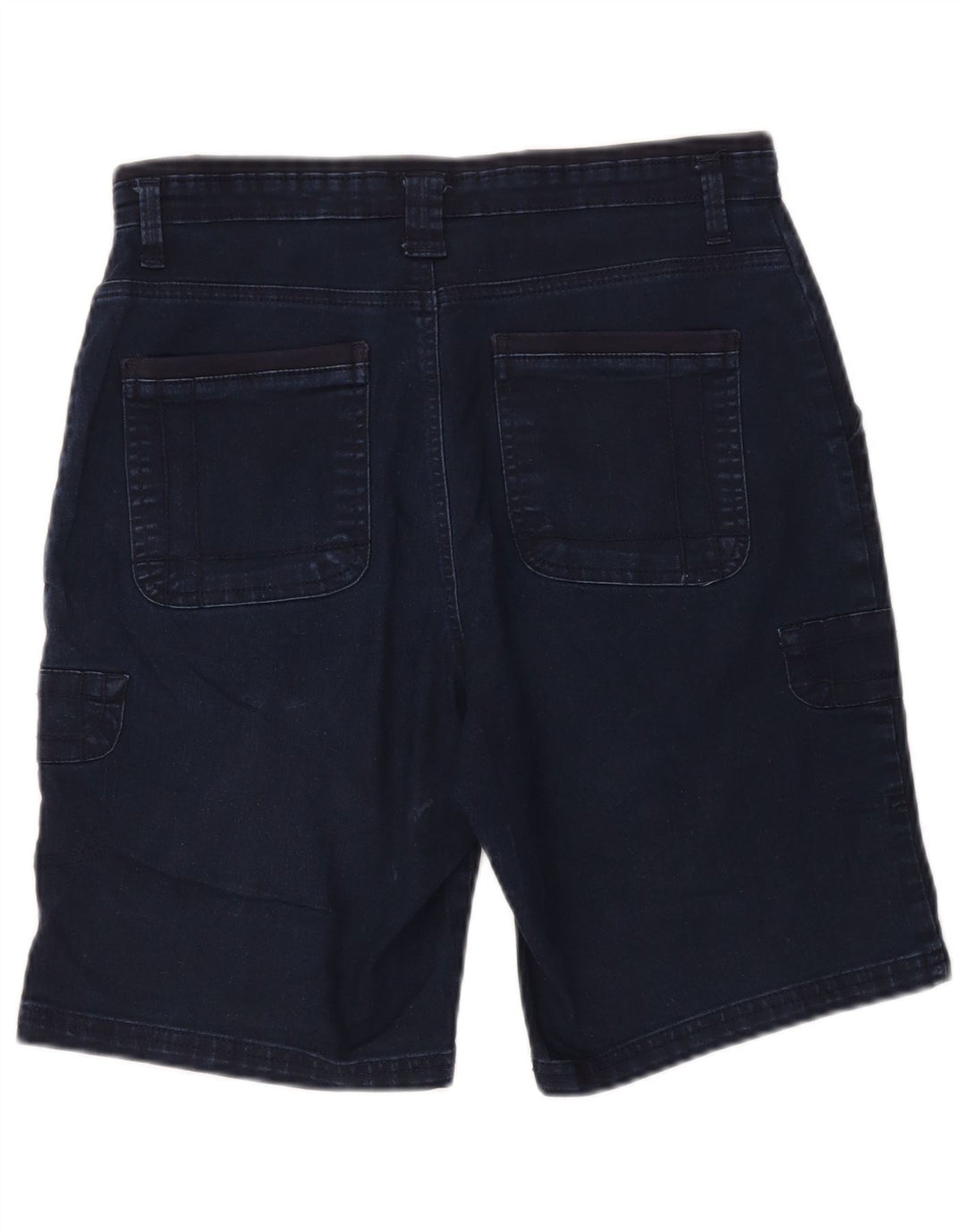 LEE Mens Platinum Label Denim Cargo Shorts W32 Azul Marino Medio