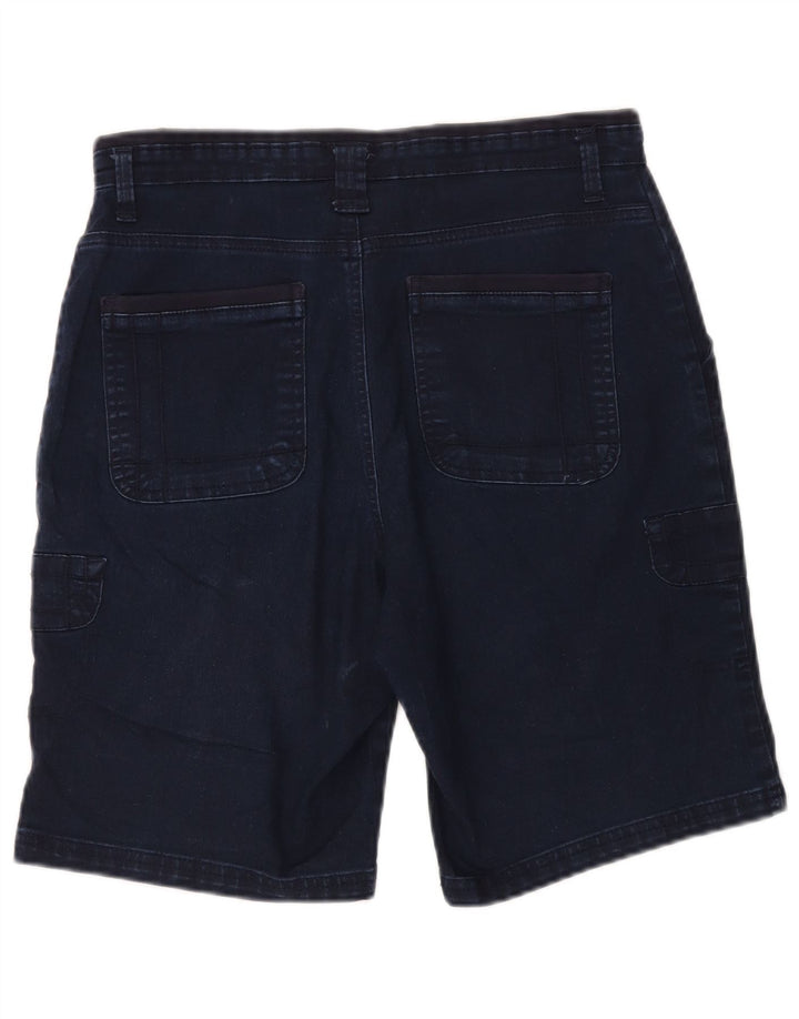 LEE Mens Platinum Label Denim Cargo Shorts W32 Azul Marino Medio