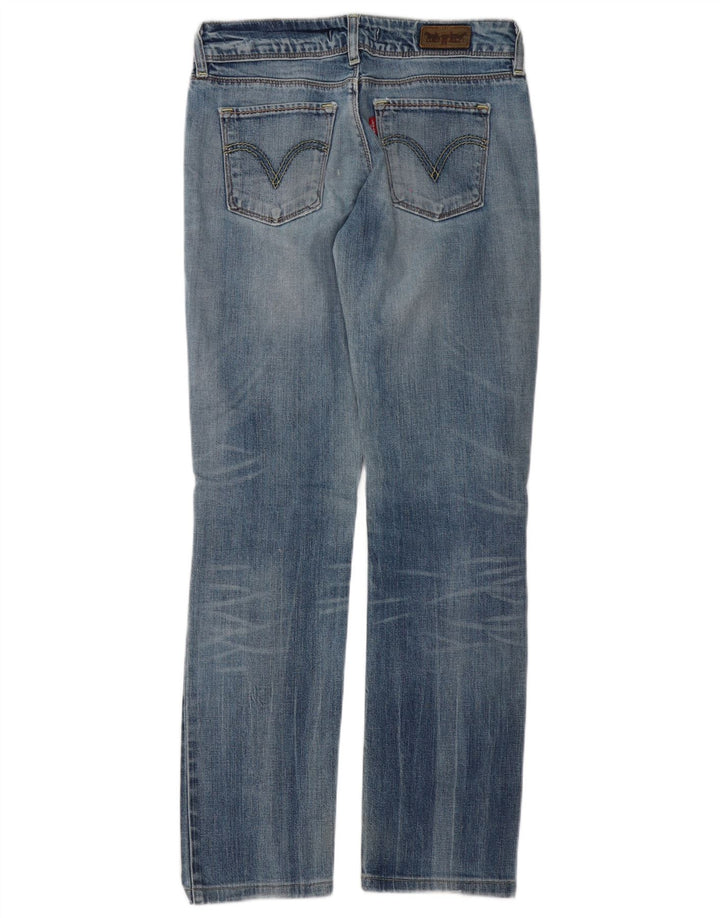 Levi's Mujer 571 Vaqueros Slim Desgastados W29 L31 Algodón Azul