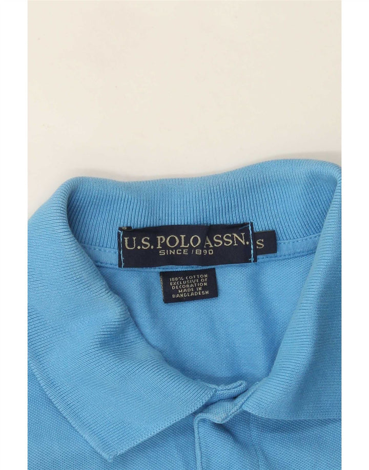 Asociación de Polo de EE. UU. Camisa Hombre Small Algodón Azul