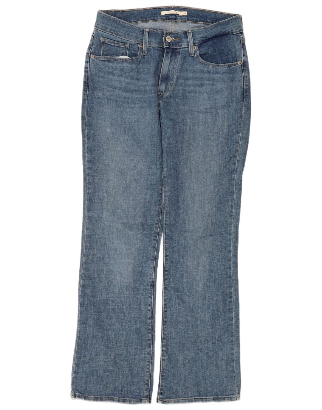 Vaqueros Levi's Curvy Bootcut para mujer W30 L30 Algodón azul