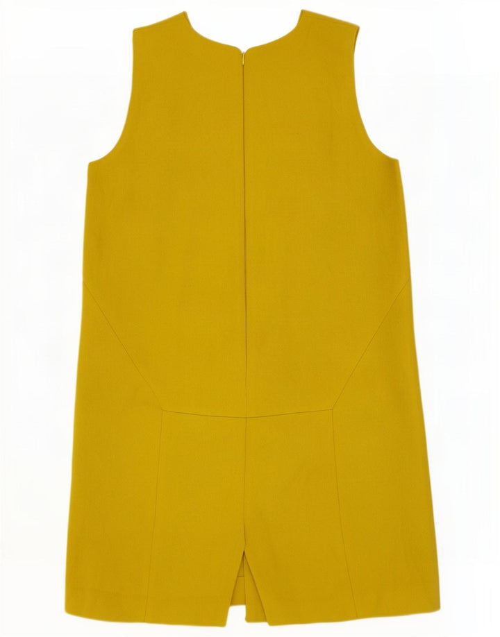 Vestido recto sin mangas para mujer Cos IT 42 Amarillo mediano