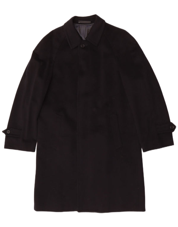 Abrigo para hombre Dalton & Forsythe x Loro Piana IT 46 Small Black Wool