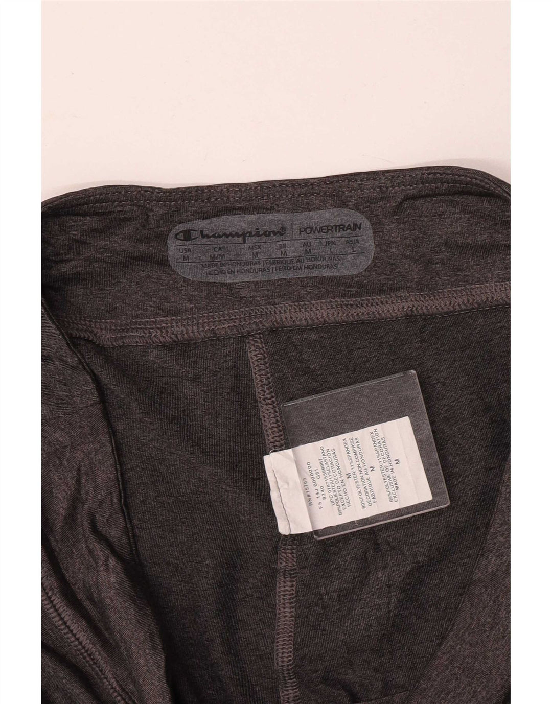 Champion Leggings Capri para mujer UK 40 Poliéster gris medio
