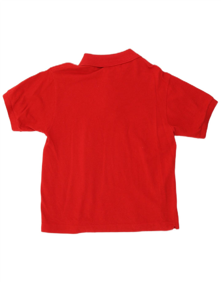 Polo Lacoste para hombre talla 3 pequeño algodón rojo