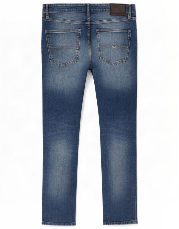 Tommy Hilfiger Mens Slim Tapered Jeans W34 L32 Blue Cotton
