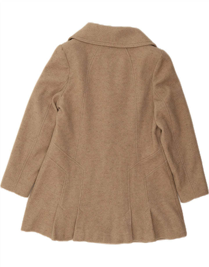 KALIKO Womens Overcoat UK 14 Medium Beige Vintage Kaliko and Second-Hand Kaliko from Messina Hembry 