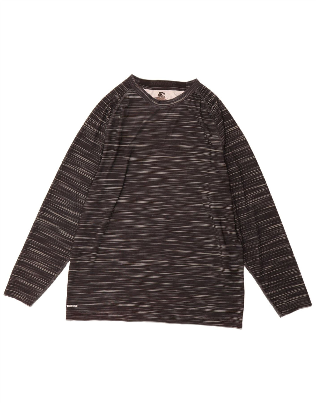 Starter Camiseta Hombre Manga Larga ES 46/48 XL Poliéster Rayas Negras