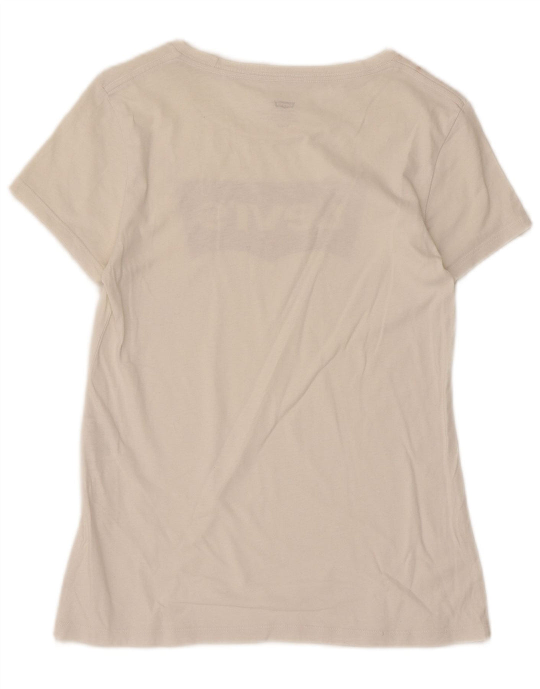Levi's Camiseta gráfica para mujer Top UK 10 Small White