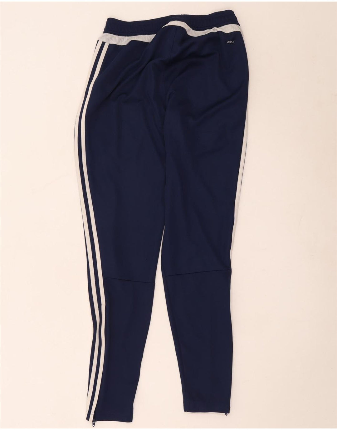 Adidas Mens Climacool Chándal Pantalones Pequeños Azul Marino Poliéster