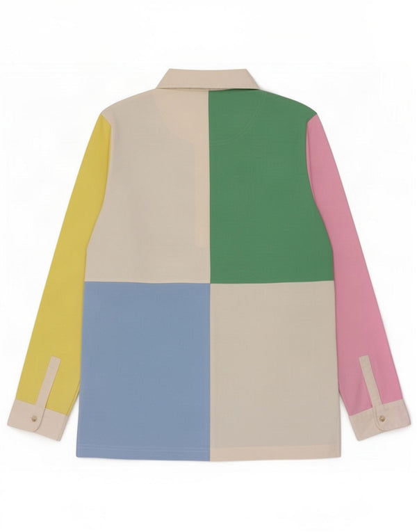 Polo de rugby para mujer Joules UK 40 Large Multicolor Colorblock