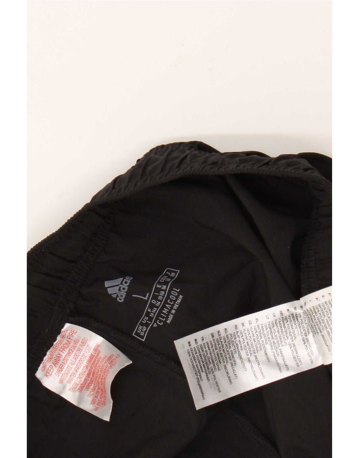 Adidas Boys Climacool Sport Shorts 13-14 años Grande Negro Poliéster