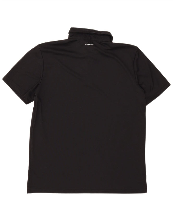 Adidas Hombre Aeroready Polo Polo Mediano Negro Poliéster