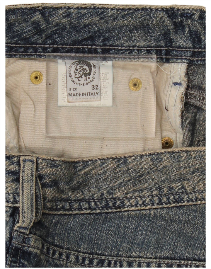 DIESEL Vaqueros Bootcut Mujer W32 L35 Algodón Azul